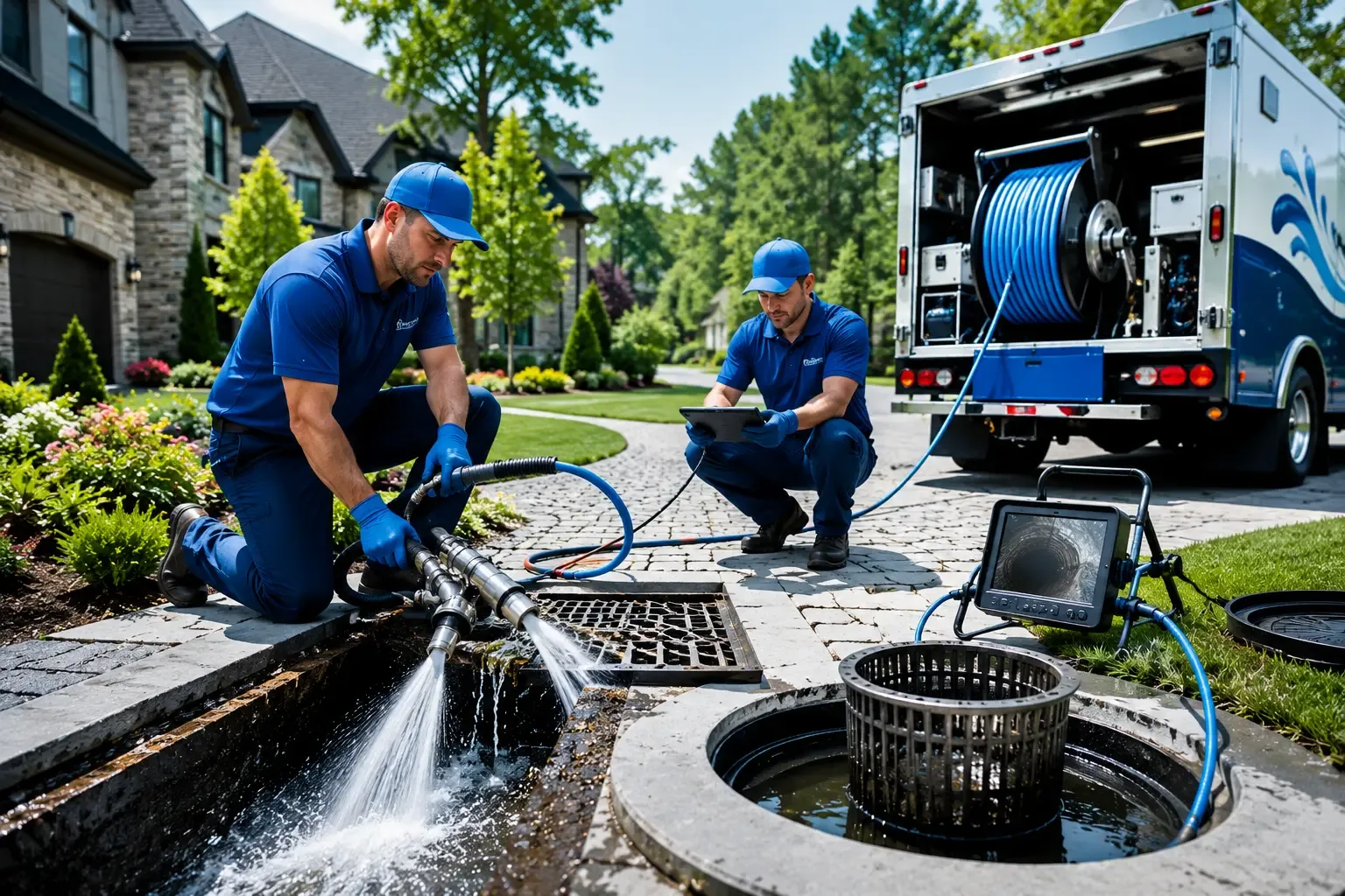 Local outdoor drain cleaning professionals in Sharon, PA