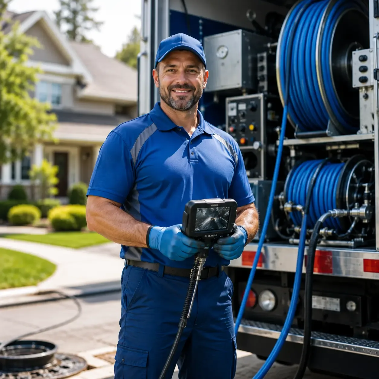 Local outdoor drain cleaning specialists in Sharon, PA